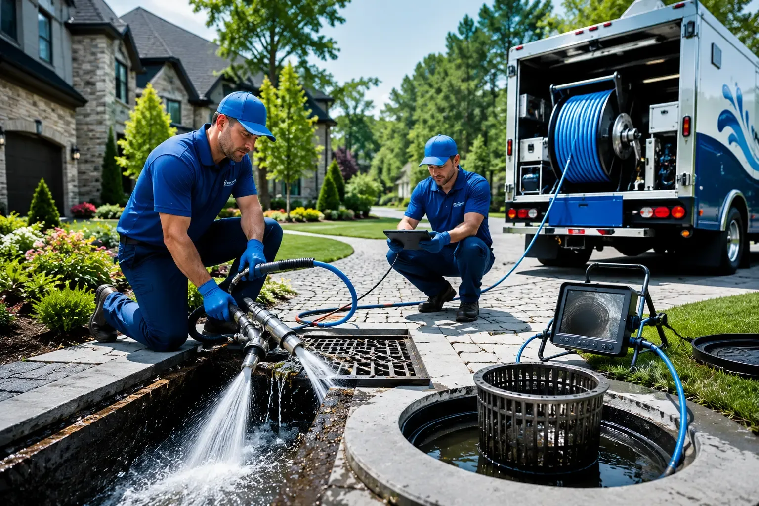 Local outdoor drain cleaning professionals in Shelby, MI