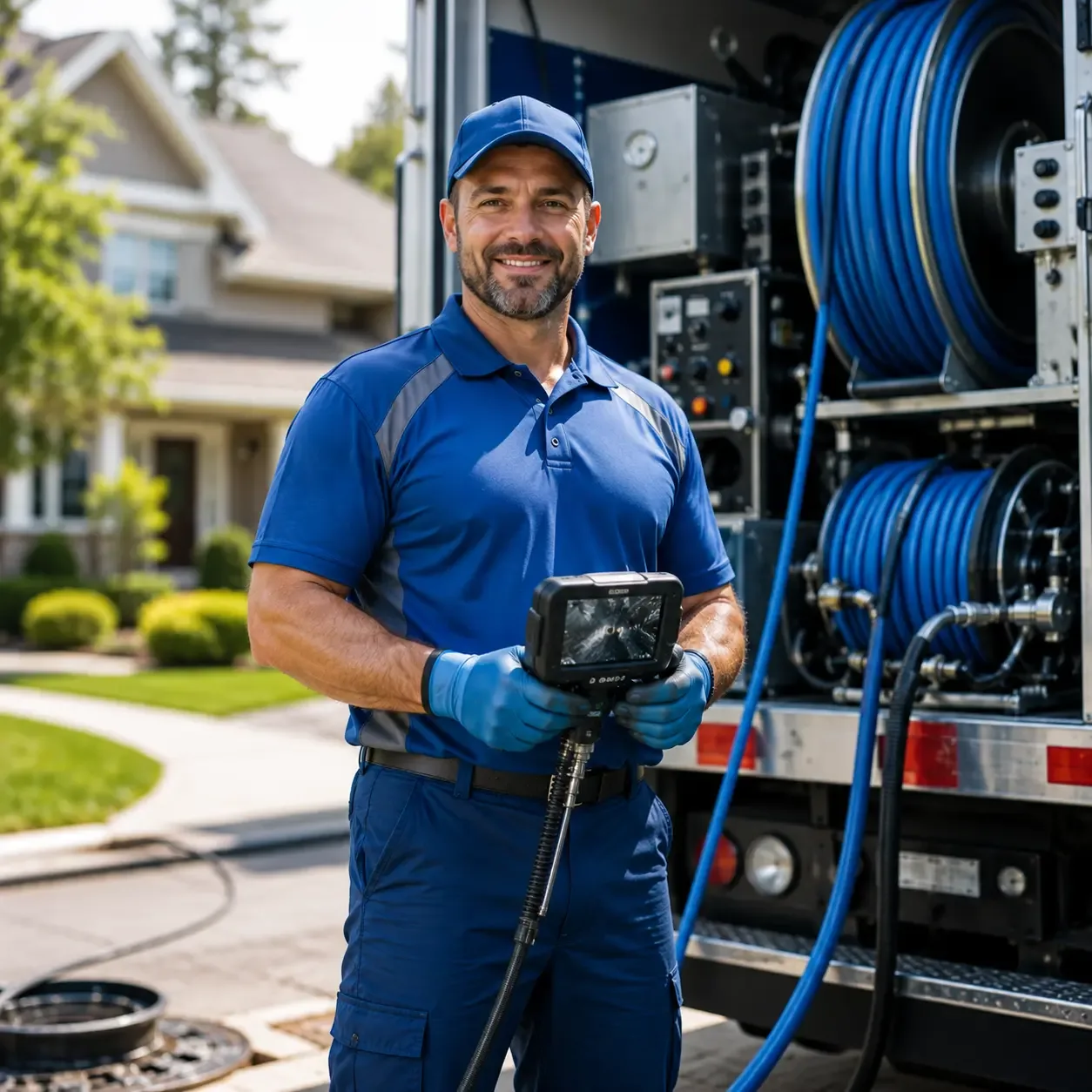 Local outdoor drain cleaning specialists in Shelby, MI